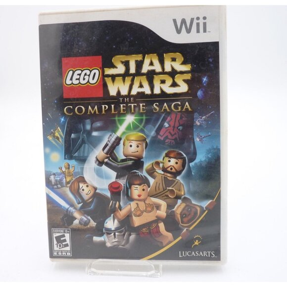 Wii LEGO Star Wars The Complete Saga Nintendo Wii Video Game Complete CIB - Picture 1 of 4